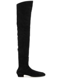The Row - Suede Awar 25 Over-The-Knee Boots - Lyst