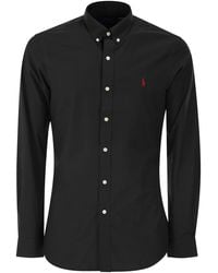 Polo Ralph Lauren - Slim Fit Stretch Poplin Shirt - Lyst