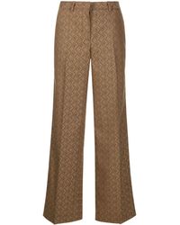 Marine Serre - Straight Broek - Lyst