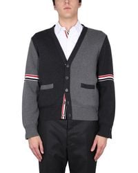 Thom Browne - V-Neck Cardigan - Lyst