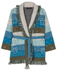 Alanui - Striped Bandana Jacquard Card - Lyst