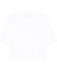 Closed - T-Shirt Mit Rundhalsausschnitt - Lyst