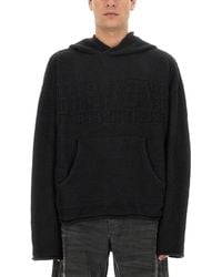 MM6 by Maison Margiela - Virgin Wool Blend Sweatshirt - Lyst