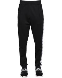 Moschino - Tapered Jogging Pants - Lyst