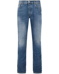 Amiri - 'stack' Blauwe Katoenen Jeans - Lyst
