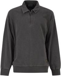 Carhartt - Faded Cotton Half Zip Sweatshirt - Lyst