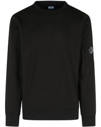C.P. Company - C.P. Sudadera de algodón negro 'elevado' de la empresa - Lyst