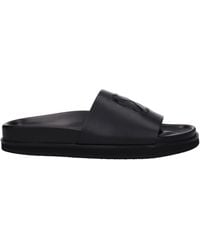Off-White c/o Virgil Abloh - Ciabatte E Zoccoli Uomo Pelle Nero - Lyst