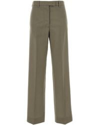 Miu Miu - Sage Mohair Blend Palazzo Pant - Lyst