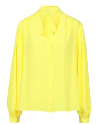 MSGM - Hemden gelb - Lyst