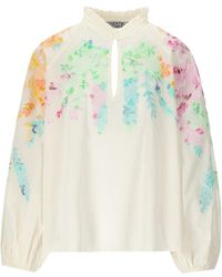 Essentiel Antwerp - Hitrus Floral Blouse - Lyst