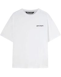 Palm Angels - T-Shirt With Embroidery - Lyst