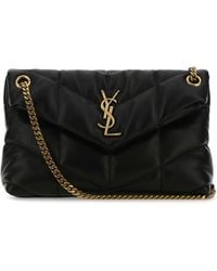 Saint Laurent - Mini Quilted Leather Handbag With Chain Strap - Lyst