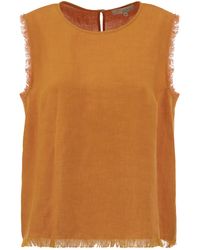 Antonelli - Adrien Lino Jumper sin mangas - Lyst