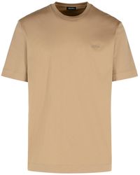 ZEGNA - 'Pure' Cotton T-Shirt - Lyst