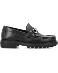 Ferragamo - Flache Schuhe schwarz - Lyst