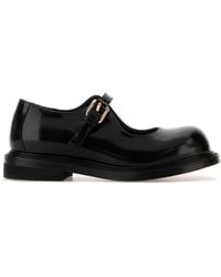 Moschino - Leather Olivia Ballerinas - Lyst