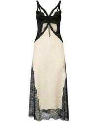 The Attico - And Ivory Midi Dress - Lyst