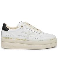 Premiata - Sneakers Micol Calf Leather Trainers - Lyst