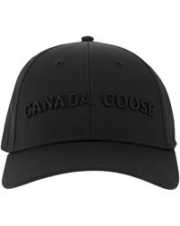 Canada Goose - Canada Gans Hut mit Visier und gestickter Logo - Lyst