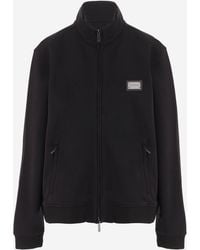 Emporio Armani - Logo Modal Jersey Sweatshirt - Lyst