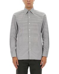 Tom Ford - Slim Fit Shirt With Striped Pattern - Lyst