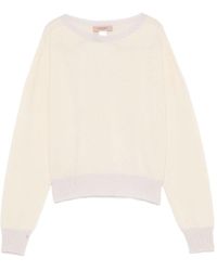 Twinset - Twin -Set -Pullover weiß - Lyst