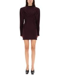 Stella McCartney - Pleated Mini Dress - Lyst
