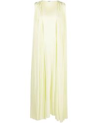 Jil Sander - Draped Midi Dress - Lyst