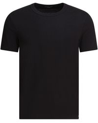 Tom Ford - Cotton Crewneck T-Shirt - Lyst