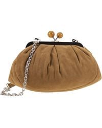 Weekend by Maxmara - Wochenende Max Mara Valois Pasticcino Tasche klein in Wildleder - Lyst
