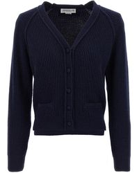 Victoria Beckham - Stepped Hem' Cardigan - Lyst