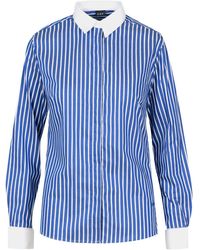 Fay - Overhemden Lichtblauw+wit - Lyst