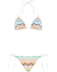 Missoni - Bikini À Motif Zig-Zag - Lyst