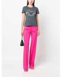 Blumarine - T Shirt M/C St.Logo - Lyst
