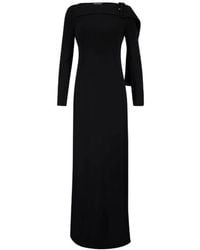 Courreges - Vestido Largo Con Hebilla - Lyst