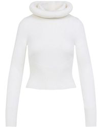 Alaïa - Hooded Pullover - Lyst