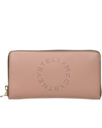 Stella McCartney - Portafogli Donna Eco Pelle Rosa/Blush - Lyst