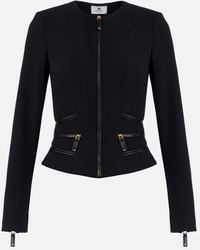 Elisabetta Franchi - Veste franchise Elisabetta avec des détails zip - Lyst