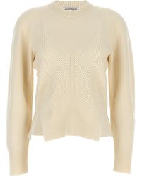 McQueen - 'Chevron Corset' Sweater - Lyst