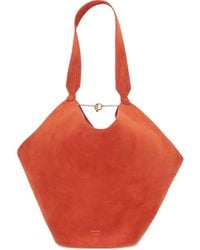 KHAITE - Lotus Small en cuir Sac en cuir - Lyst
