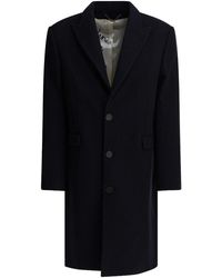Golden Goose - Single-breasted Wool Coat - Lyst