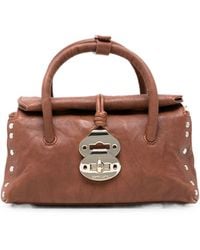 Zanellato - Postina Baby Lambskin Leather Top Handle Bag - Lyst