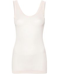 Lemaire - Naadloze Rib Tanktop - Lyst