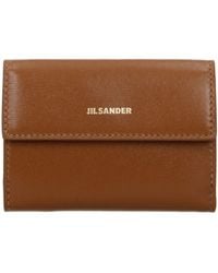 Jil Sander - Wallets Leather/Acorn - Lyst