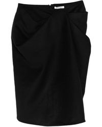 Entire studios - Crease Skirt Wool - Lyst