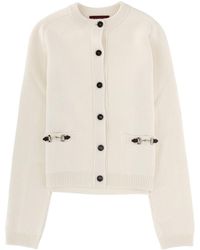 Gucci - Cardigan With Clamp - Lyst