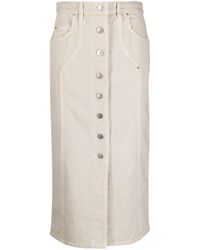 Isabel Marant - Gonna Midi Vandy A Vita Alta-Donna - Lyst