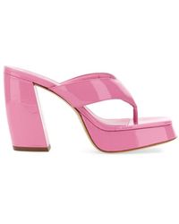 Gia Borghini - Patent Sandal - Lyst
