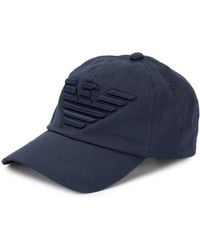 Emporio Armani - Cappello Da Baseball Goffrato - Lyst